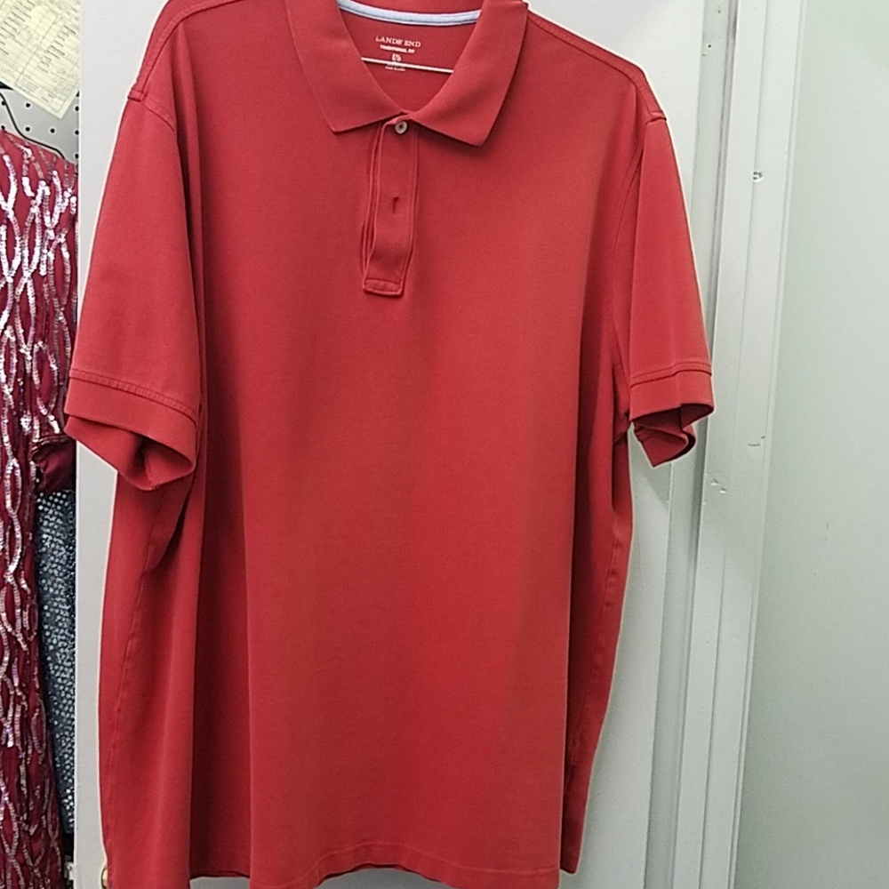 Lands' End Dk. Red Shirt